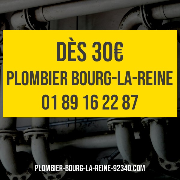 plombier Bourg-la-Reine pas cher